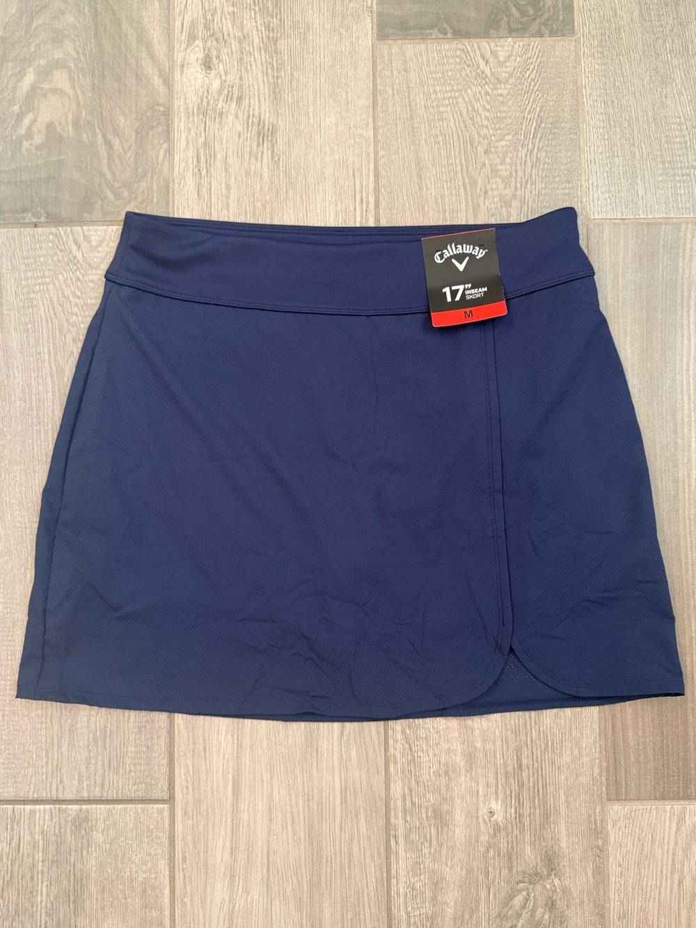 NWT CALLAWAY Navy Blue Athletic Golf Skort, size M